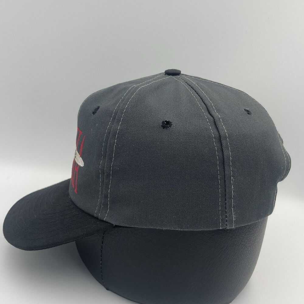 Vintage Yamaha Motorsports Snapback Hat Embroidered Cap Rare 80s/90s - Picture 6 of 13